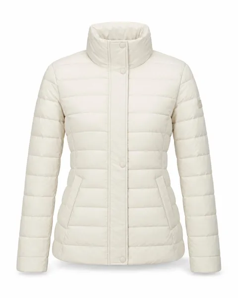 Quilted down jacket, the original phone photo