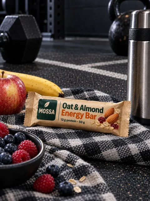 Energy bar — picnic, AI photo made with Pixo Studio