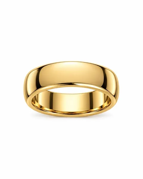 Gold band ring, the original phone photo