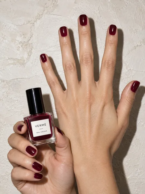 Nail polish — fingers spread to dry, AI photo made with Pixo Studio