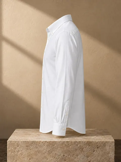 Oxford shirt — side fit, AI photo made with Pixo Studio