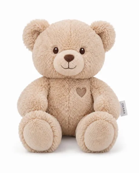 Plush bear, the original phone photo