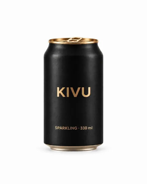 Sparkling can, the original phone photo